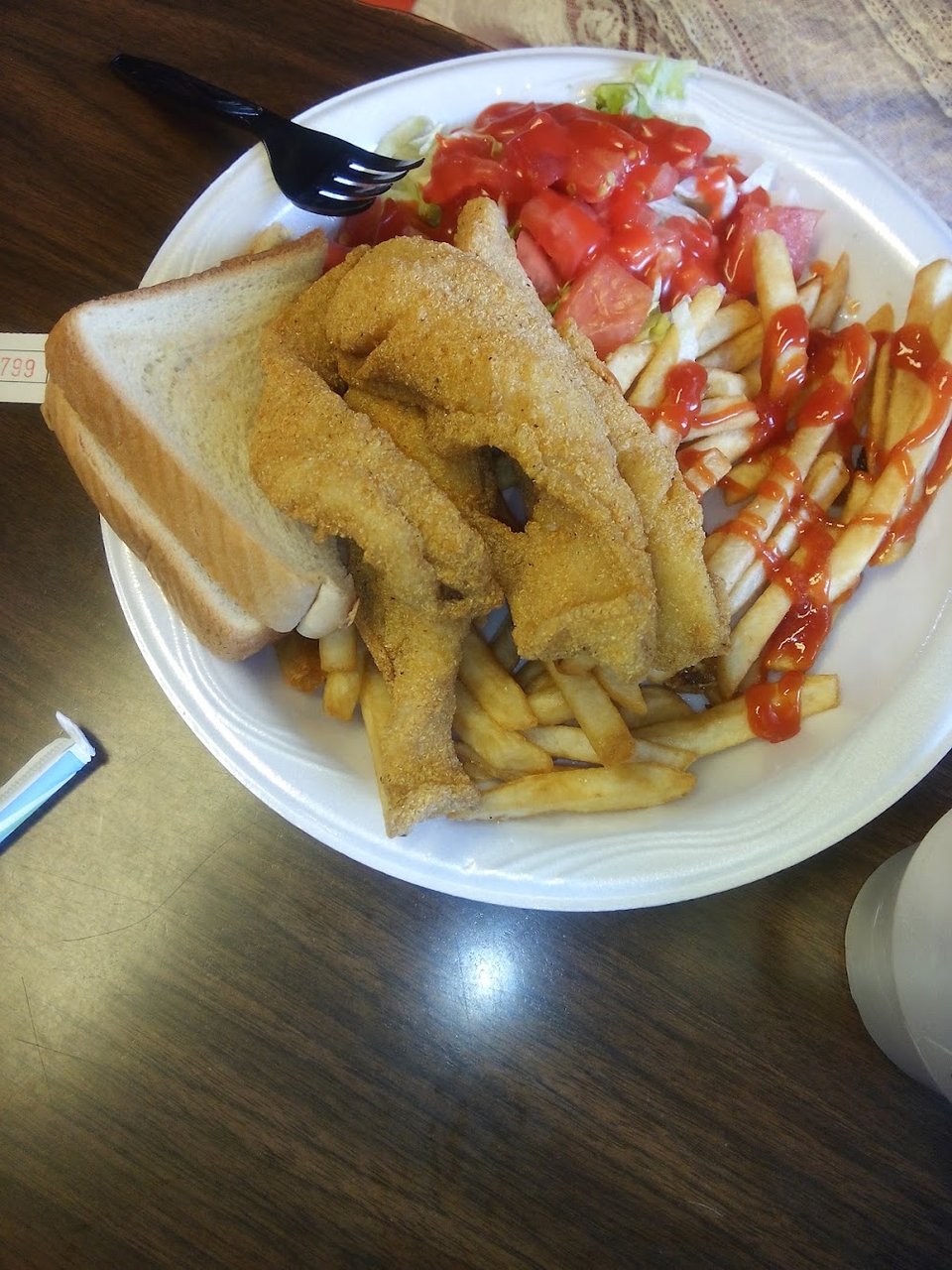 Breakfast, lunch, and dinner items listed.